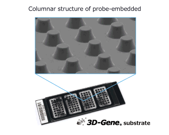 Features of high-sensitive DNA chip, 3D-Gene®